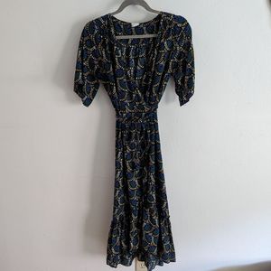 Silk & Salt Wrap Dress